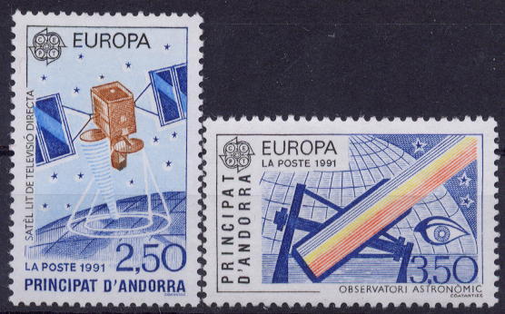 Europa Cept - 1991 - Andorre Français ** - 1991