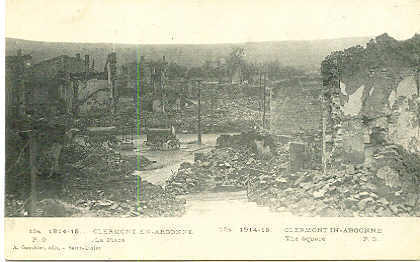 154 1914-15 Clermont-en Argonne La Place - Clermont En Argonne