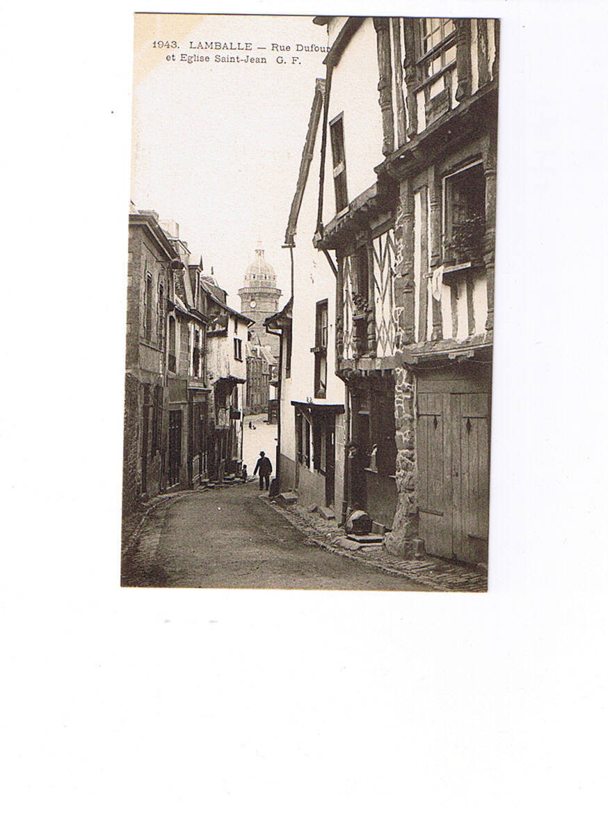 22   LAMBALLE  1943  Rue Dufour   Carte Neuve - Lamballe