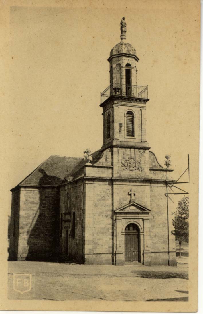 Port-Louis.  L'église.  FB - Briand -Auray - Port Louis