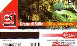 ITALIE GROTTE DE STIFFE DANS LES ABRUZZES SUPERBE RARE 120 000 EX - Paysages