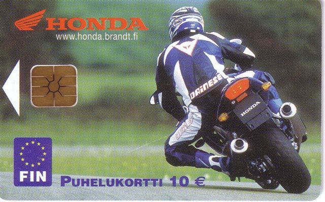 HONDA Motorcycle ( Finland Rare Card ) * Motorbike - Motor-bike – Motor Cycle - Moto - Motocyclette - See Scan For Cond. - Finlande