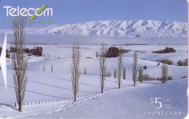 New Zealand - NZ - Landscape - Snow - Winter Snowfall - Landschappen