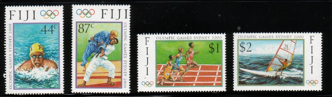 FIJI 2000 SYDNEY OLYMPICS SET OF 4 NHM - Fiji (1970-...)