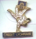 PIN'S CREDIT LYONNAIS JUDO (9500) - Banks