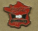 PIN'S COCA-COLA MERCI A NOS CLIENTS 1991  (9599) - Coca-Cola