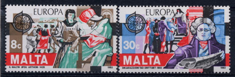 Europa Cept - 1982 - Malte ** - 1982