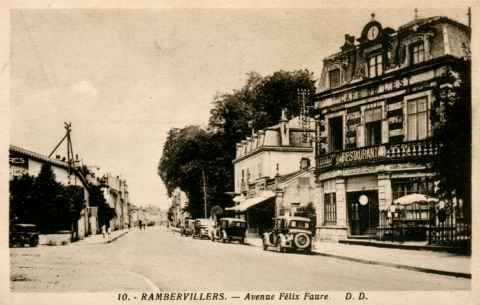 RAMBERVILLERS AVENUE FELIX FAURE - Rambervillers