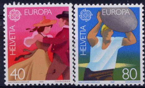 Europa Cept - 1981 - Suisse Helvetia ** - 1981