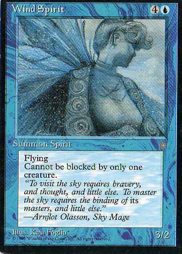 Wind Spirit - Blue Cards