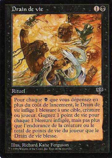 Drain De Vie - Black Cards