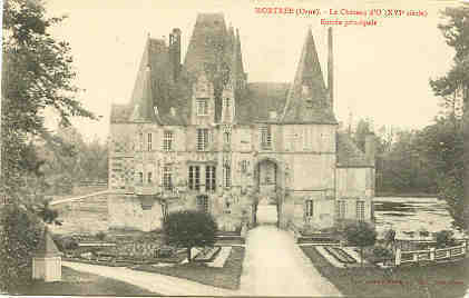 Mortrée Le Chateau D´O Entré Principale - Mortree