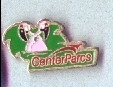 PIN'S CENTER PARCS FLAMANTS ROSES (9629) - Tiere