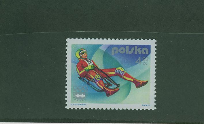 T0452 Luge Pologne 1976 Neuf ** Jeux Olympiques D Innsbruck - Winter (Other)