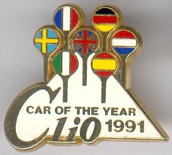 AB-RENAULT CLIO CAR OF THE YEAR 1991 - Renault