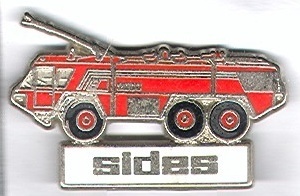 Sides.vehicule D'aeroport - Pompiers