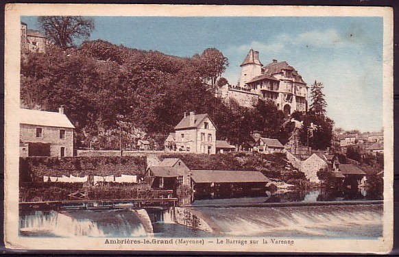 MAYENNE - Ambrieres Le Grand - Le Barrage Sur La Varenne - Ambrieres Les Vallees