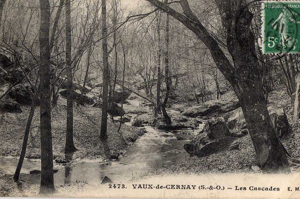 78 VAUX DE CERNAY Les Cascades 1911 - Vaux De Cernay