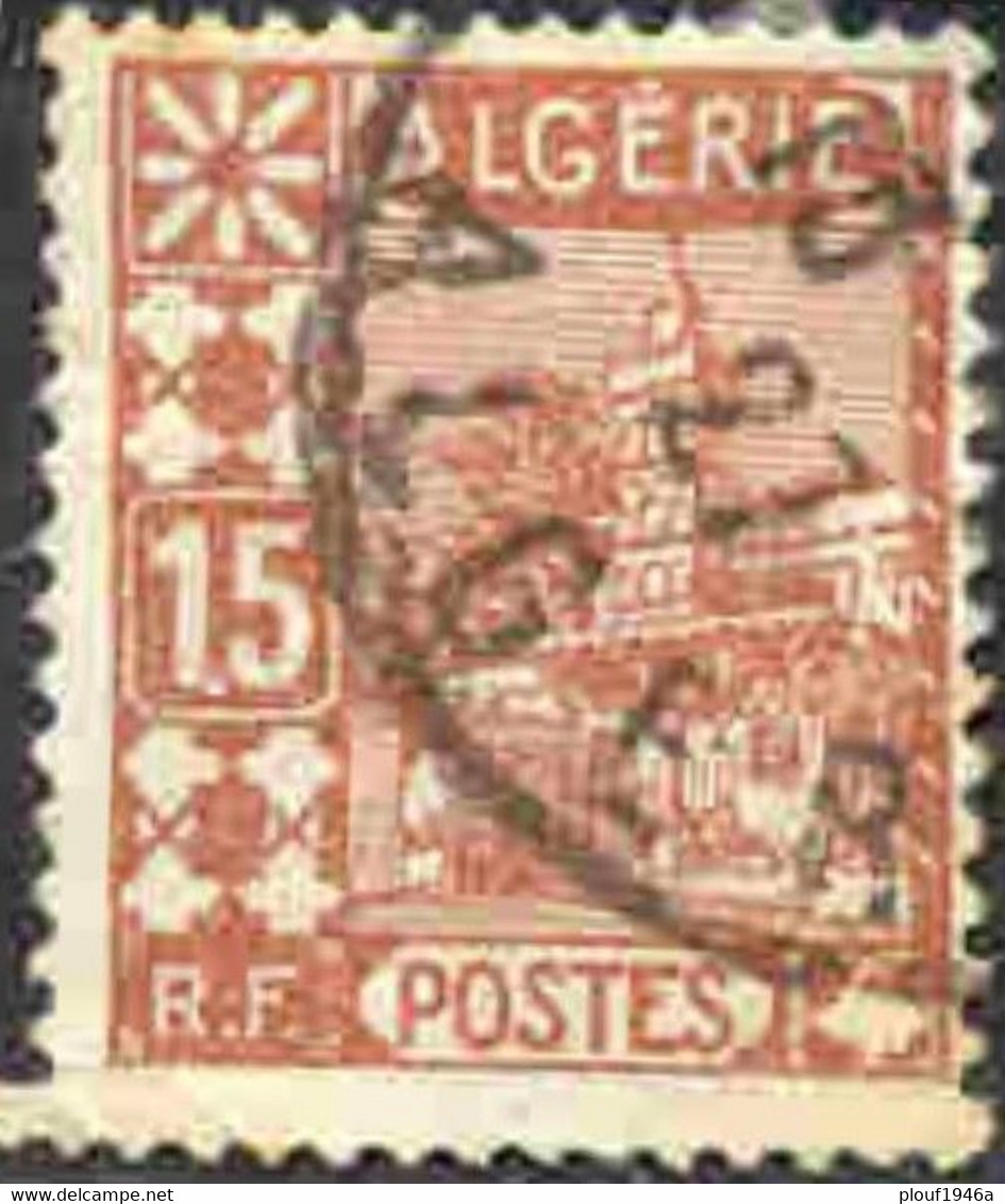 Pays :  19 (Algérie Avant 1957)   Yvert Et Tellier N°:  39 (o) - Gebruikt