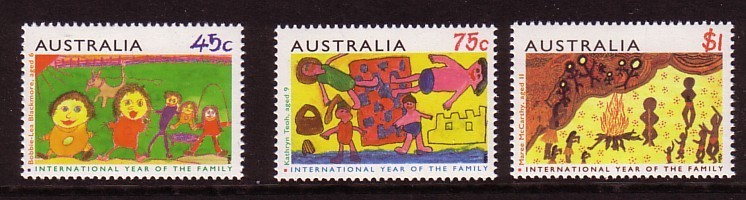 Australië, Mi 1399-1401 ** - Mint Stamps