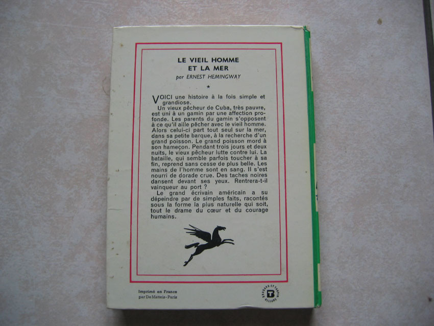 Le Vieil Homme Et La Mer De Ernest Hemingway - Biblioteca Verde