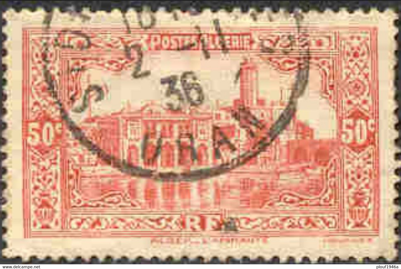 Pays :  19 (Algérie Avant 1957)   Yvert Et Tellier N°: 112 (o) - Used Stamps