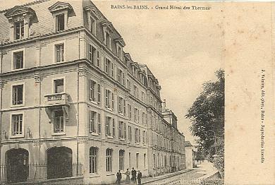 Bains Les Bains - Grand Hôtel Des Thermes - Brouvelieures