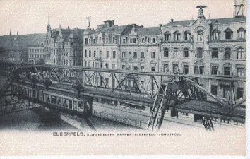 C1097- ELBERFELD, Schwebebahn Barmen-Elberfeld-Vohwinkel - Wuppertal