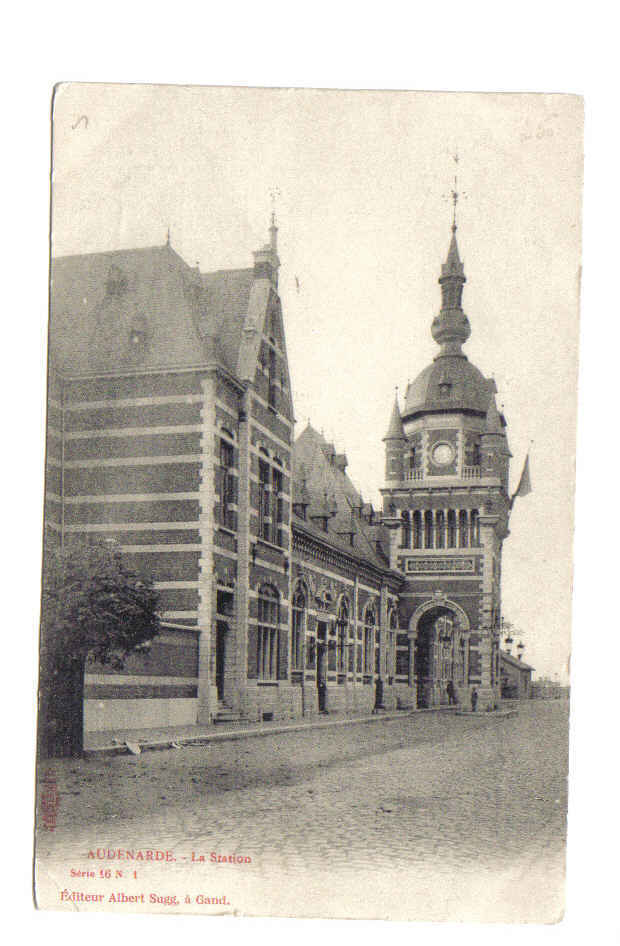 Oudenaarde -la Station Sugg Serie 16 N°1 - Oudenaarde