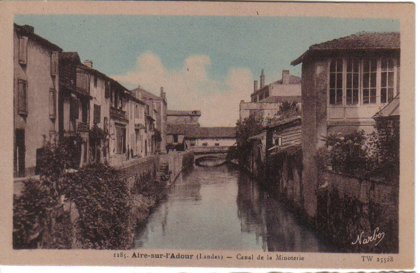 AIRE SUR ADOUR CANAL DE LA MINOTERIE - Aire