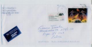 Real Posted Letter-stamps Space Cosmos - 1981-00