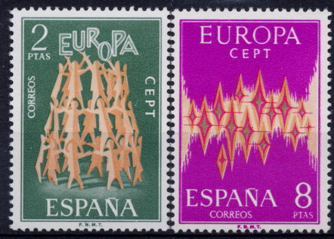 Europa Cept - 1972 - Espagne ** - 1972
