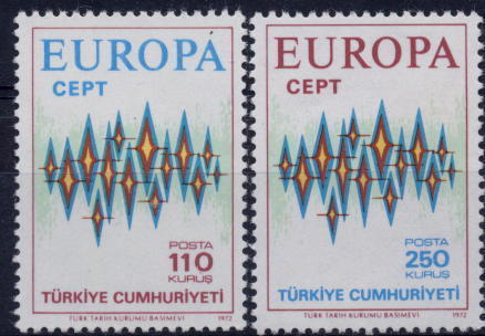 Europa Cept - 1972 - Turquie ** - 1972
