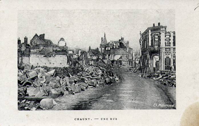 CHAUNY - Une Rue - Chauny