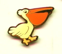 Pelikan. Vogel, Bird, Oiseau. Pelikaan, Pelican. - Trademarks