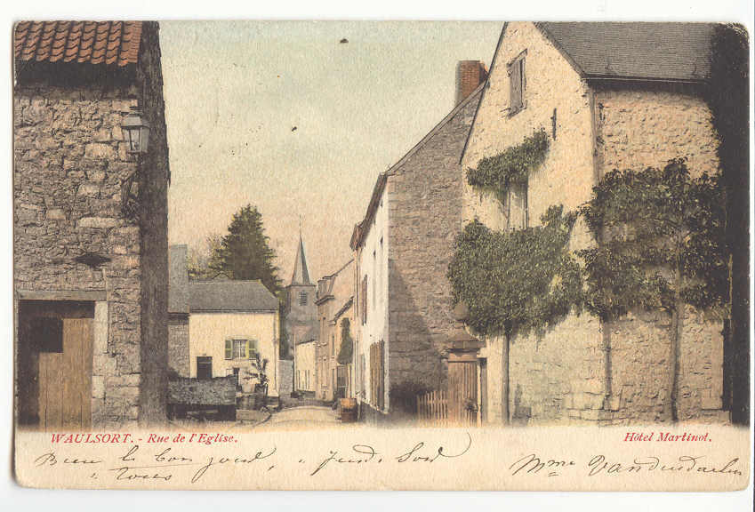 3410 -Waulsort - Rue De L´Eglise - Hôtel Martinot - Hastière