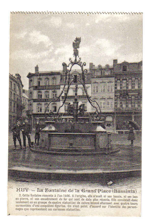 Huy La Fontaine De La Grand Place - Huy