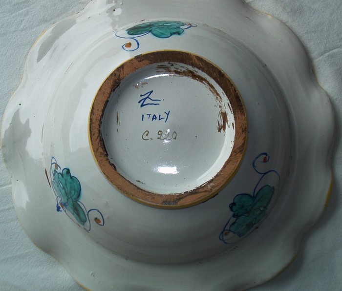 ITALIAN BOWL- PLAT ITALIEN - ITALIAANSE SCHAAL - DI601 - Non Classés