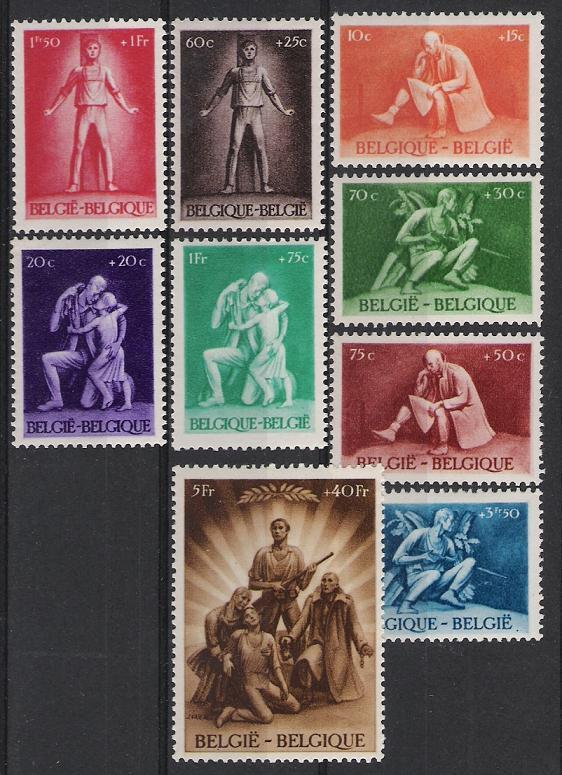 Belgie OCB 701 / 709 (*) - Unused Stamps