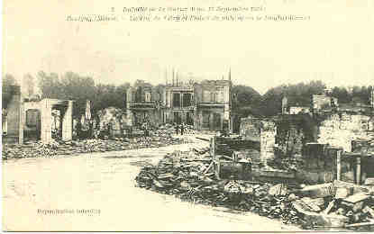 Grande Guerre 1914-15-16 013 Revigny L´èglise Avant Et Après Le Bombardement - Revigny Sur Ornain