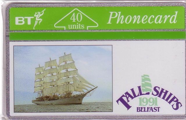 Boat – Sailing Ship - Voilier - Segelschiff - Voiliers Ships –– Boque Velero – Tall Ships Belfast RARE And MINT CARD - Bateaux