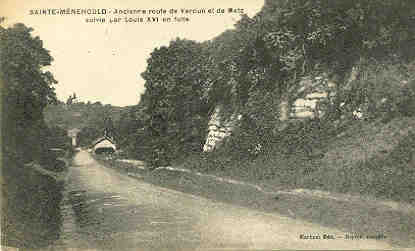 Sainte Ménehould Ancienne Route De Verdun Et De Metz - Sainte-Menehould