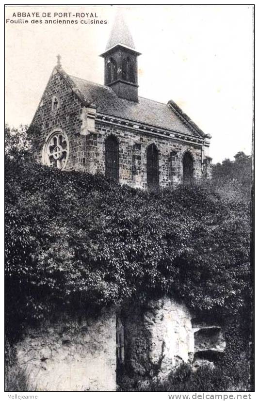 CPA Abbaye De Port-Royal (78, Yvelines) Fouille Des Anciennes Cuisines - Magny-les-Hameaux