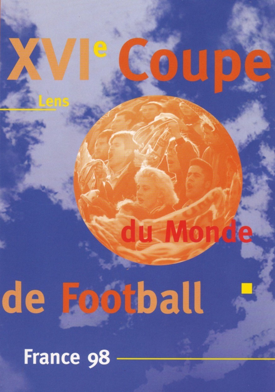 FRANCE  Encart Philatelique  Lens  Cup 1998    Football  Soccer  Fussball - 1998 – France