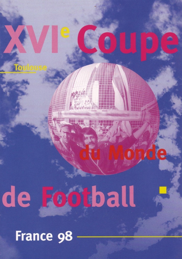 FRANCE  Encart Philatelique  Toulouse    Cup 1998    Football  Soccer  Fussball - 1998 – Frankreich