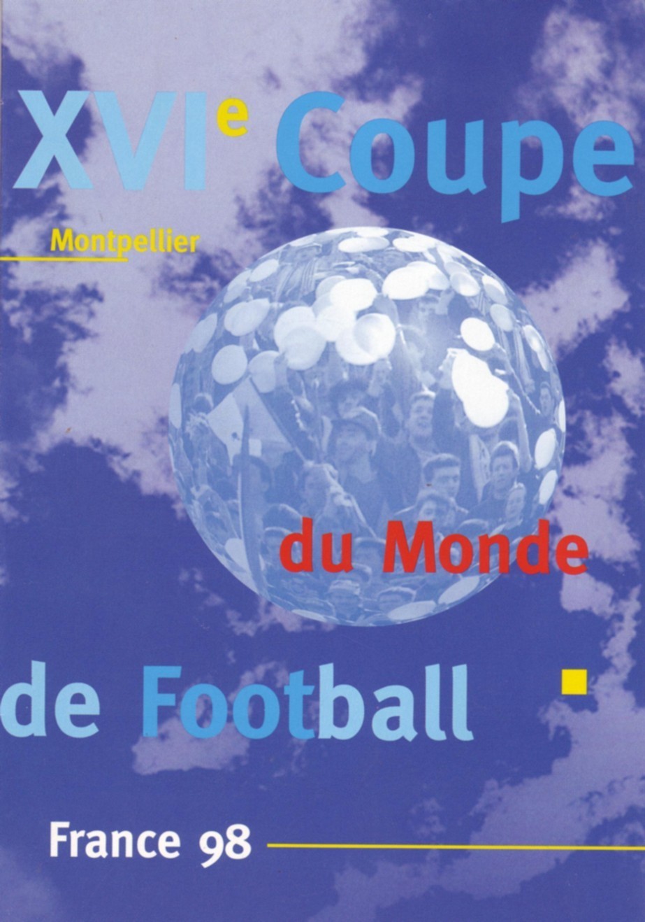 FRANCE  Encart Philatelique  Montpellier    Cup 1998    Football  Soccer  Fussball - 1998 – Frankreich