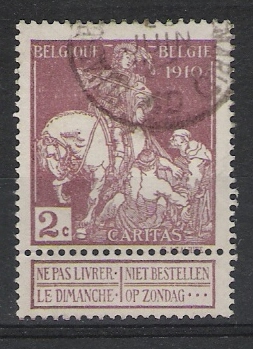 Belgie OCB 89 (0) - 1910-1911 Caritas