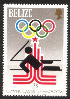BELIZE OLYMPICS 1980 SAILING - Segeln