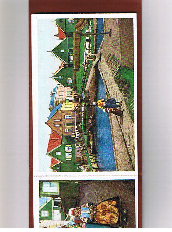 PAYS BAS   MARKEN II      CARNET DE 6 CARTES POSTALES - Marken