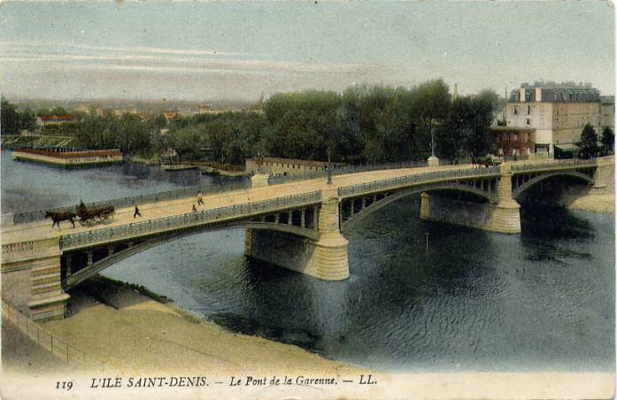 119 - L'ILE SAINT-DENIS - Le Pont De La Garenne - L'Ile Saint Denis